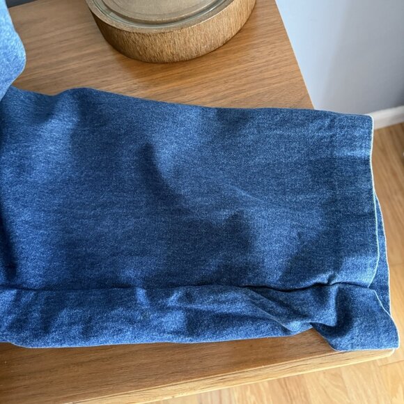 Vintage 90s Tommy Hilfiger Denim Overalls Loose Spellout Hip Hop XL Baggy - Picture 7 of 13